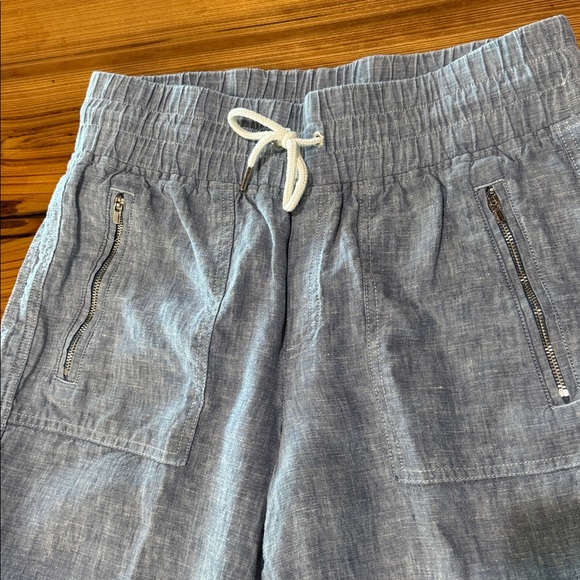 Athleta women’s linen Joggers - Picture 3 of 4